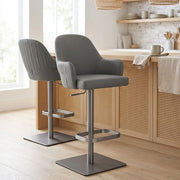 Tabouret Graphite - Antonia Gris Foncé 