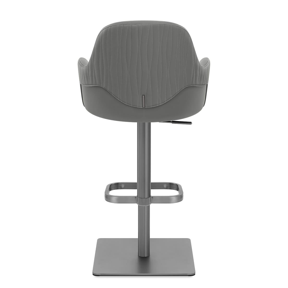 Antonia Graphite Stool Dark Grey