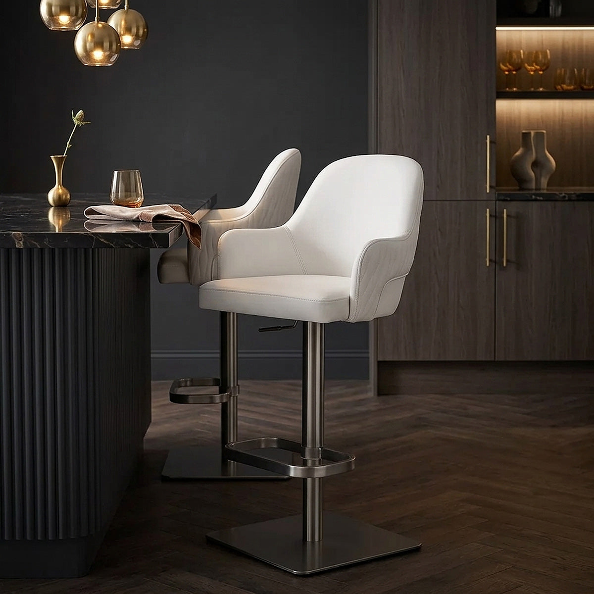Tabouret Graphite - Antonia Blanc 