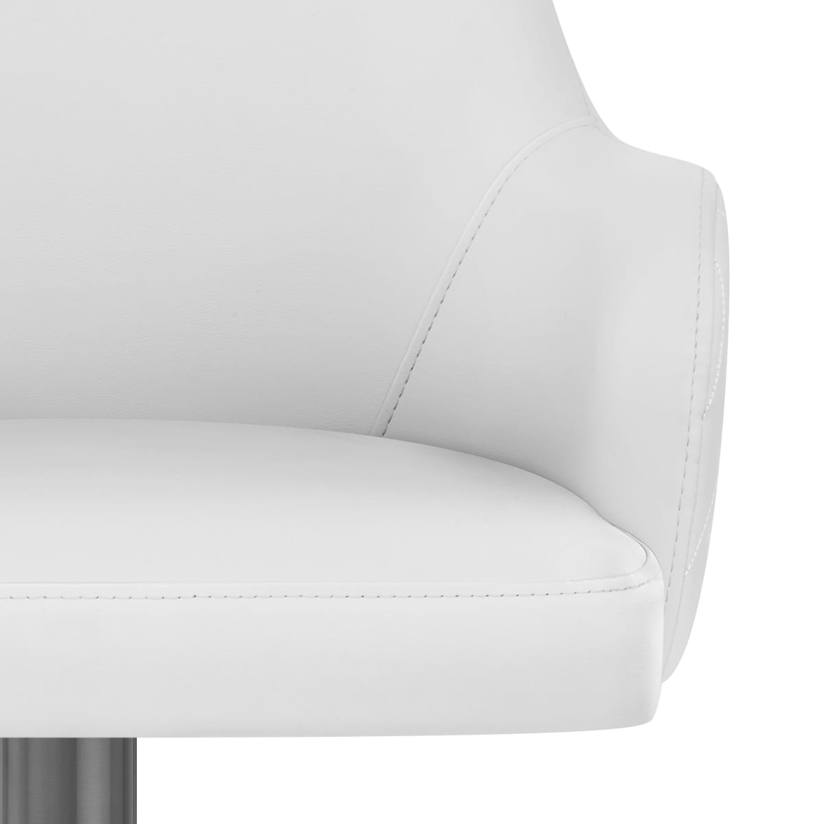 Antonia Graphite Stool White