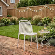 Arlo Stackable Outdoor Chair White