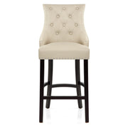 Ascot Bar Stool Cream Leather