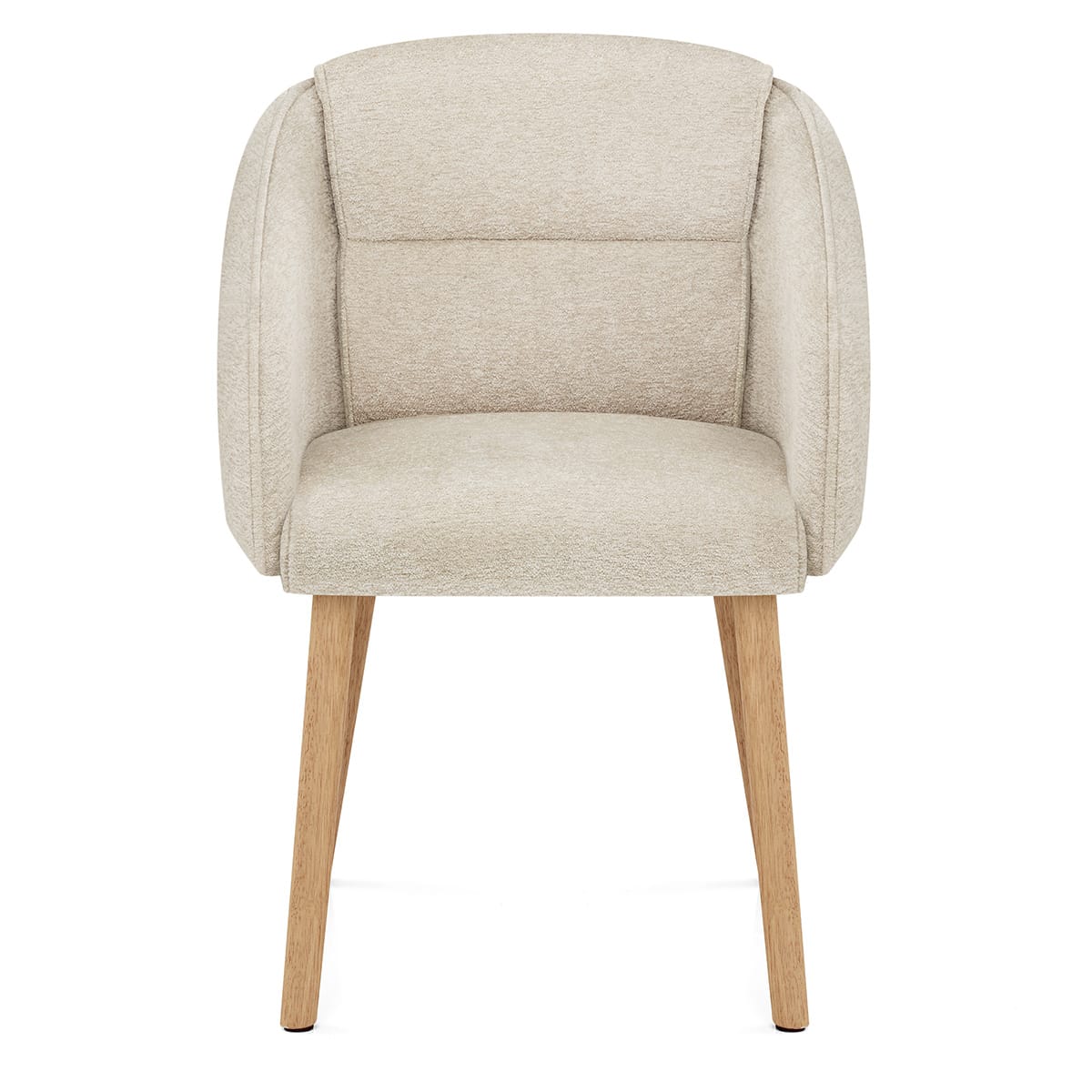 Chaise Bois Tissu - Asti Crème 