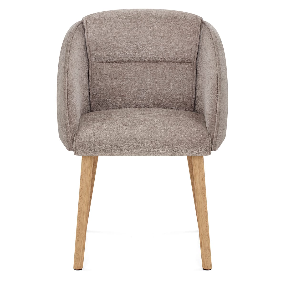Chaise Bois Tissu - Asti Marron 