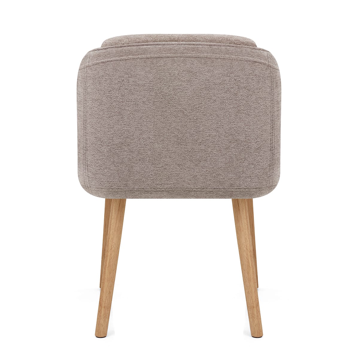 Asti Dining Chair Brown Fabric