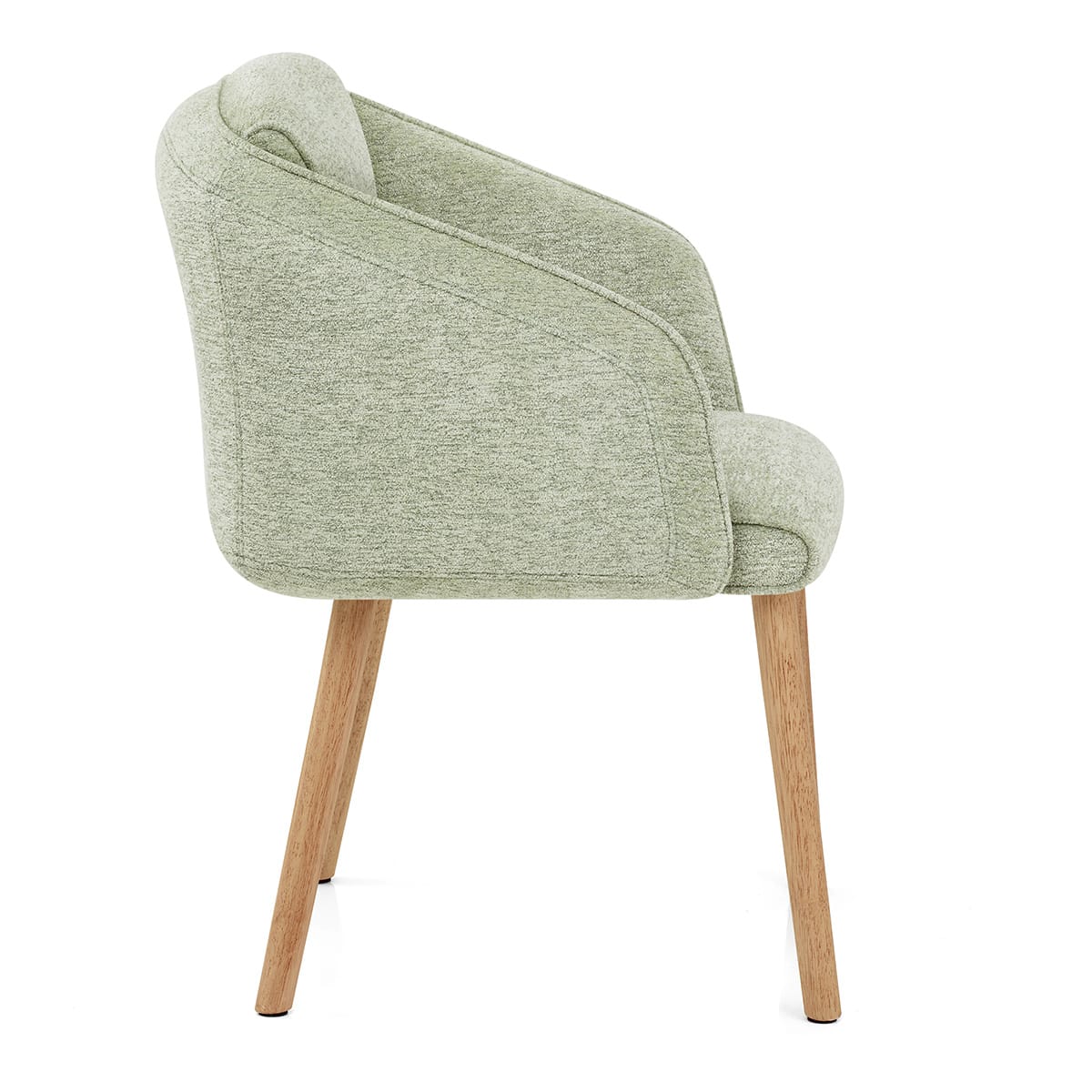 Chaise Bois Tissu - Asti Vert 