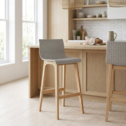 Tabouret de Bar Chêne - Bondi Gris 