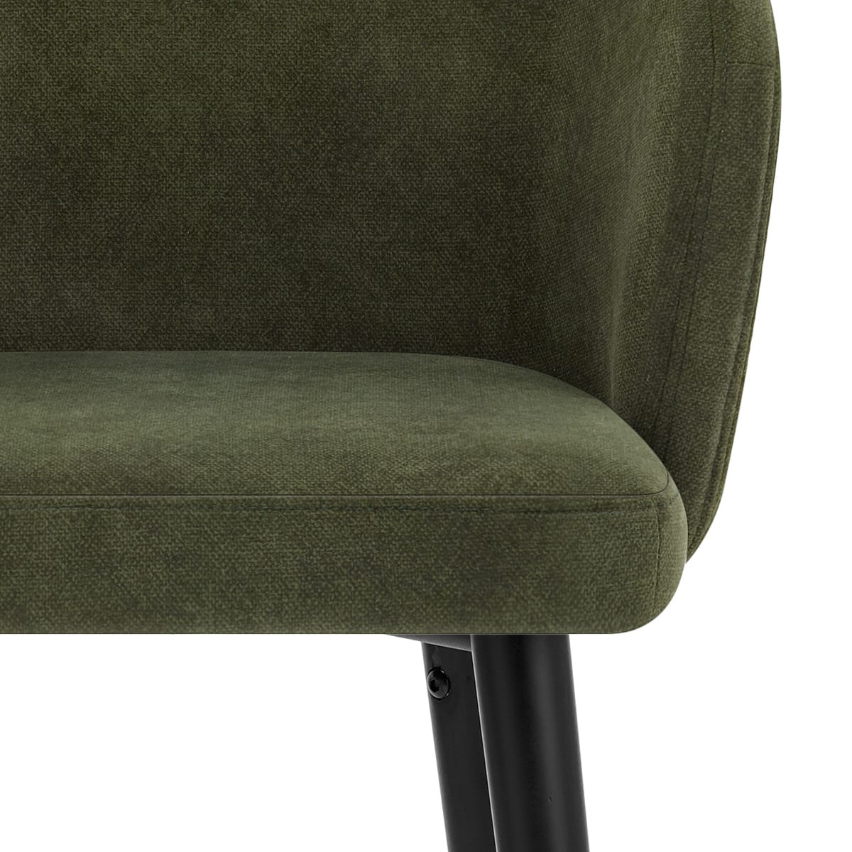 Tabouret de Bar Tissu - Boston Vert