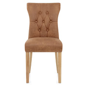 Bradbury Oak Dining Chair Tan