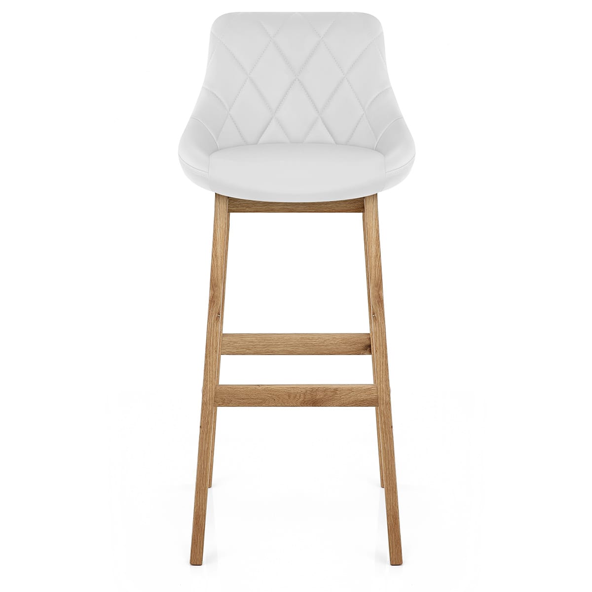 Breeze Wooden Stool White
