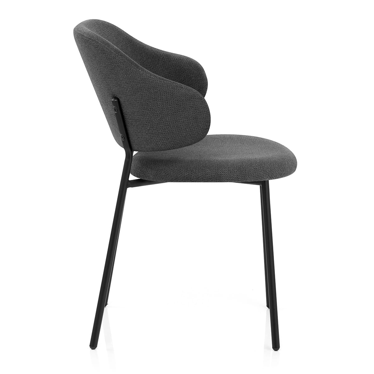 Brodie Dining Chair Charcoal Fabric