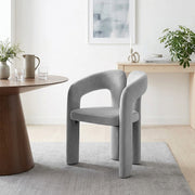 Chaise Velours - Bubble Gris