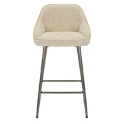 Cairns Bar Stool Beige Fabric