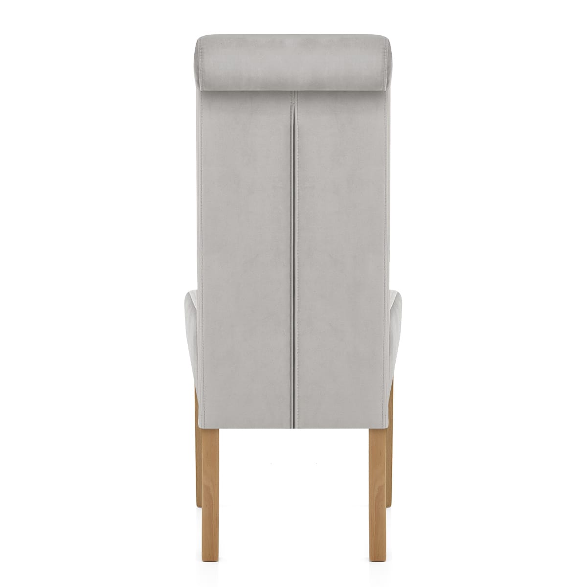 Carolina Dining Chair Grey Velvet