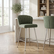 Tabouret Tissu - Chase Vert 