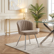 Chaise Tissu - Chase Crème