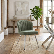 Chaise Tissu - Chase Vert