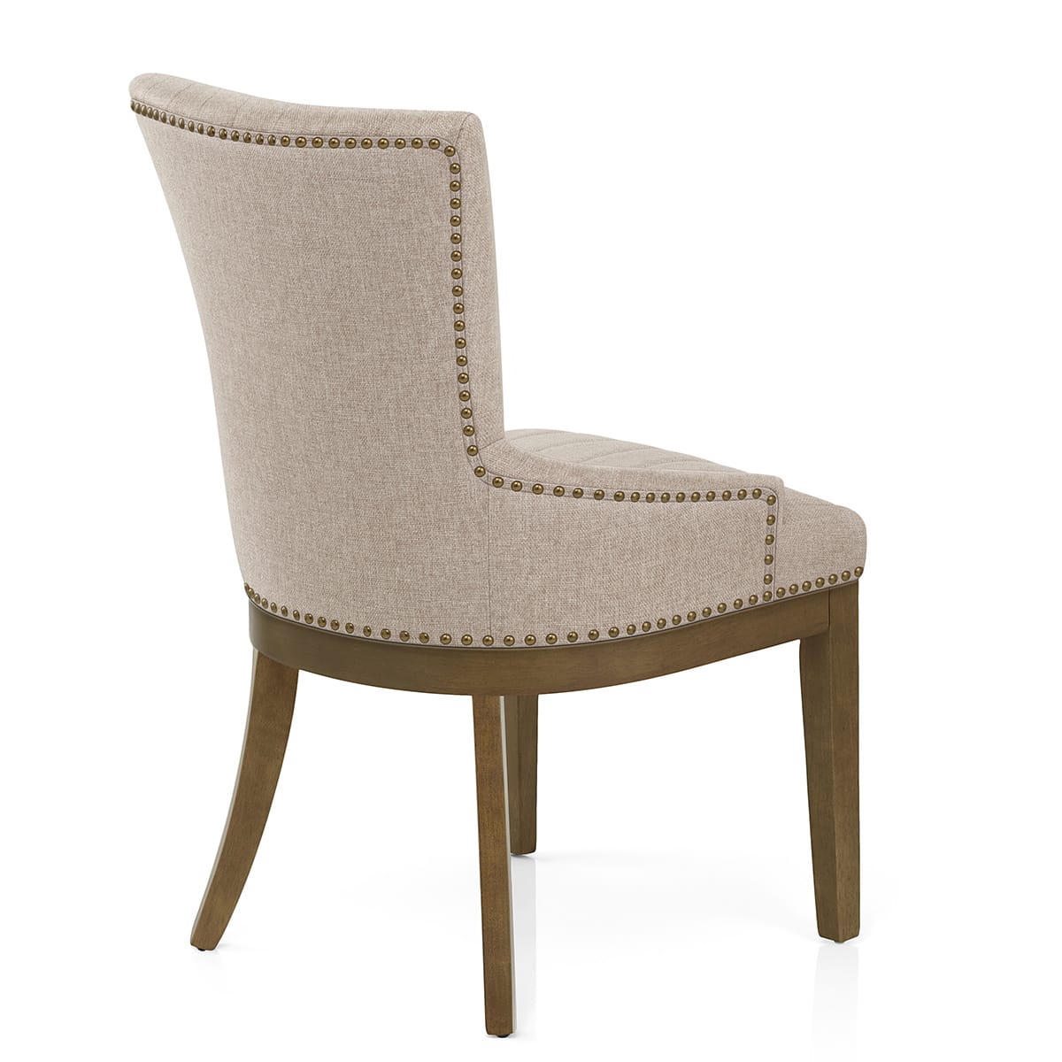 Chaise Bois Tissu - Chiltern Taupe