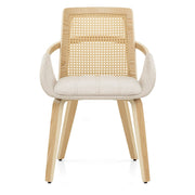 Cleveland Dining Chair Beige Fabric