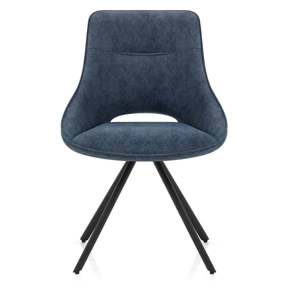 Cloud Dining Chair Blue Fabric