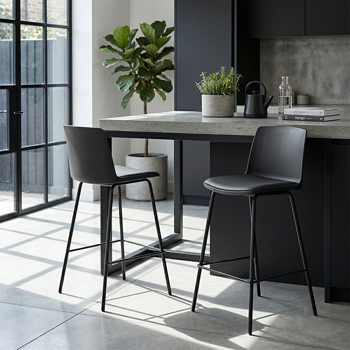 Tabouret de Bar - Cosmo Noir