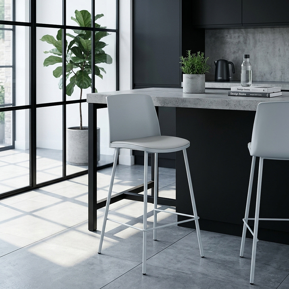Tabouret de Bar - Cosmo Bleu 