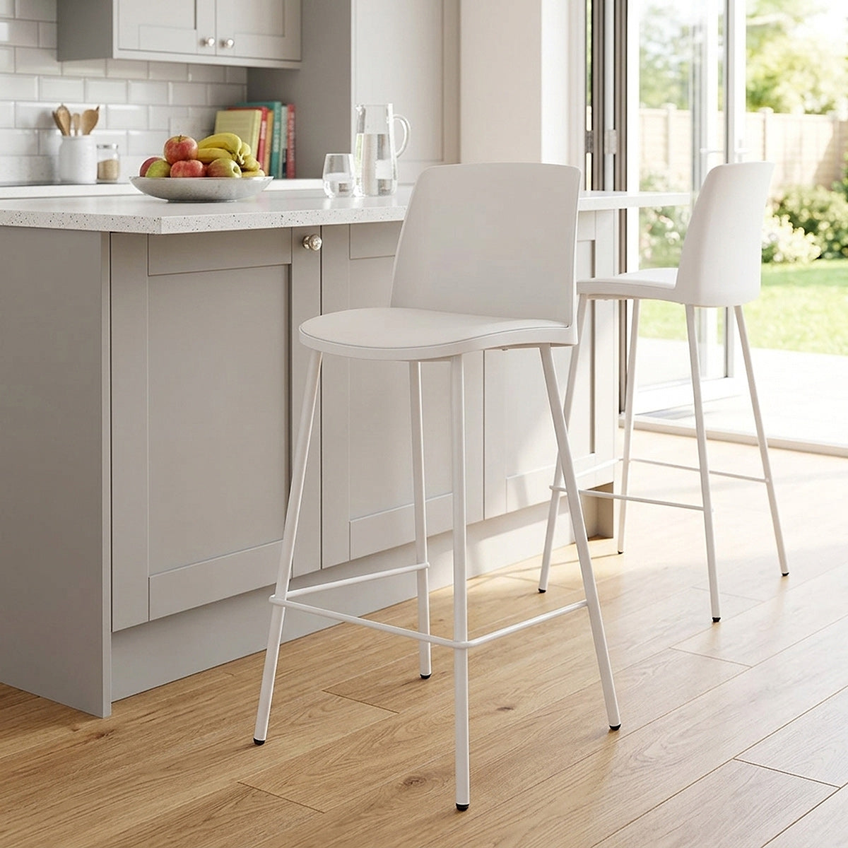 Tabouret de Bar - Cosmo Blanc 