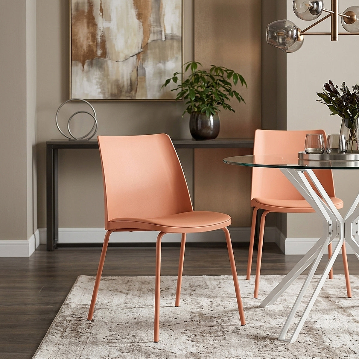 Cosmo Dining Chair Orange