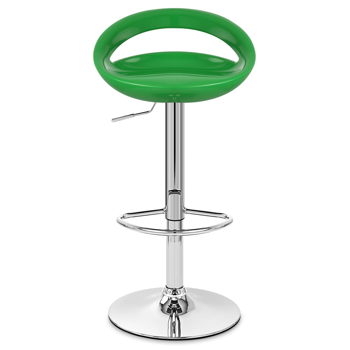 Chaise de Bar ABS Chrome - Crescent Vert 