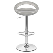 Crescent Bar Stool Silver
