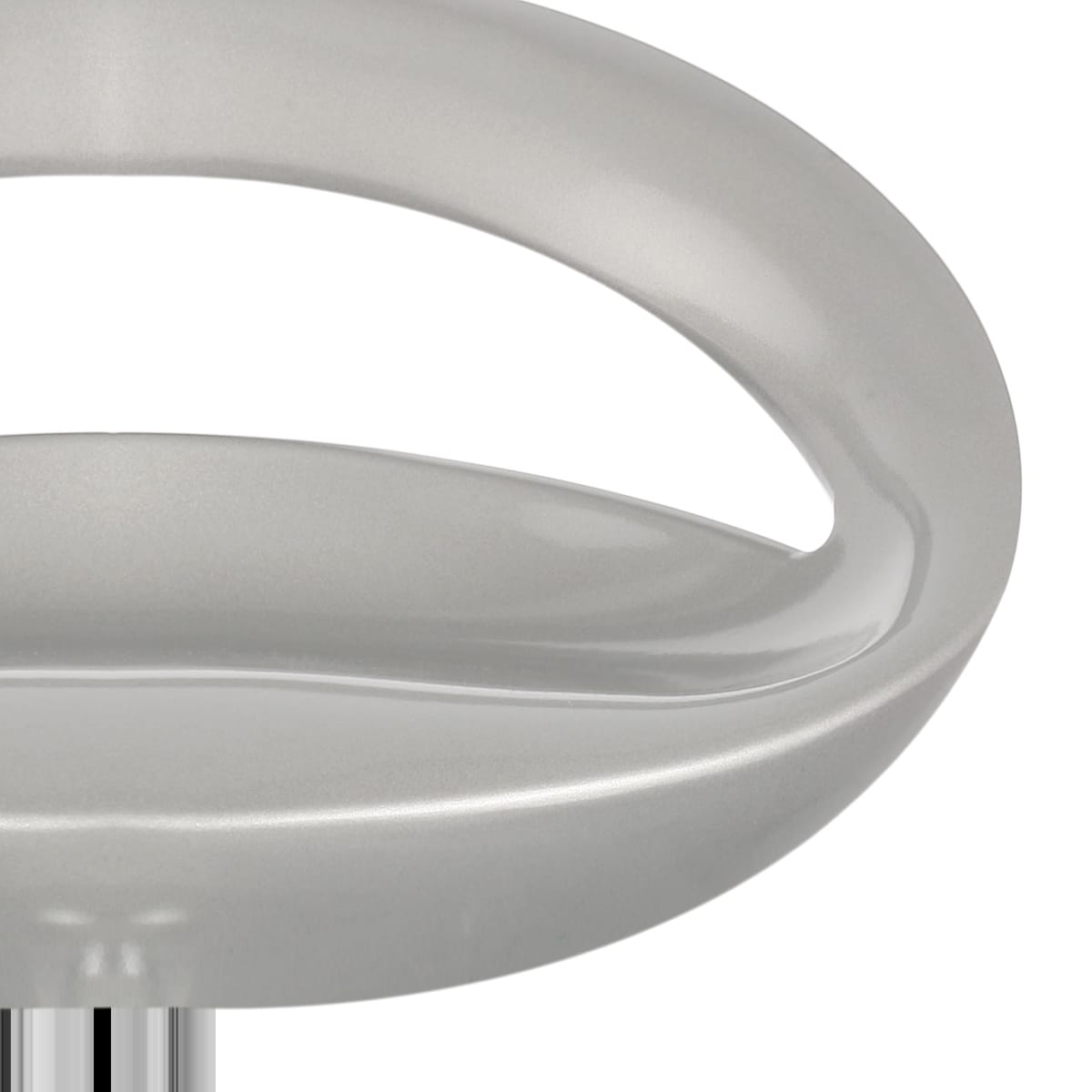 Crescent Bar Stool Silver