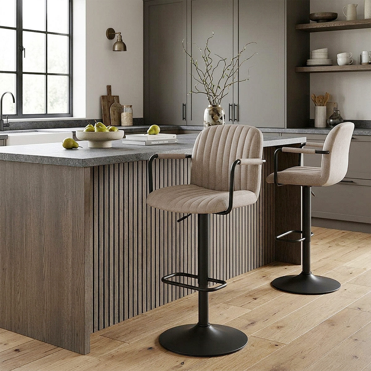 Daytona Bar Stool Antique Taupe
