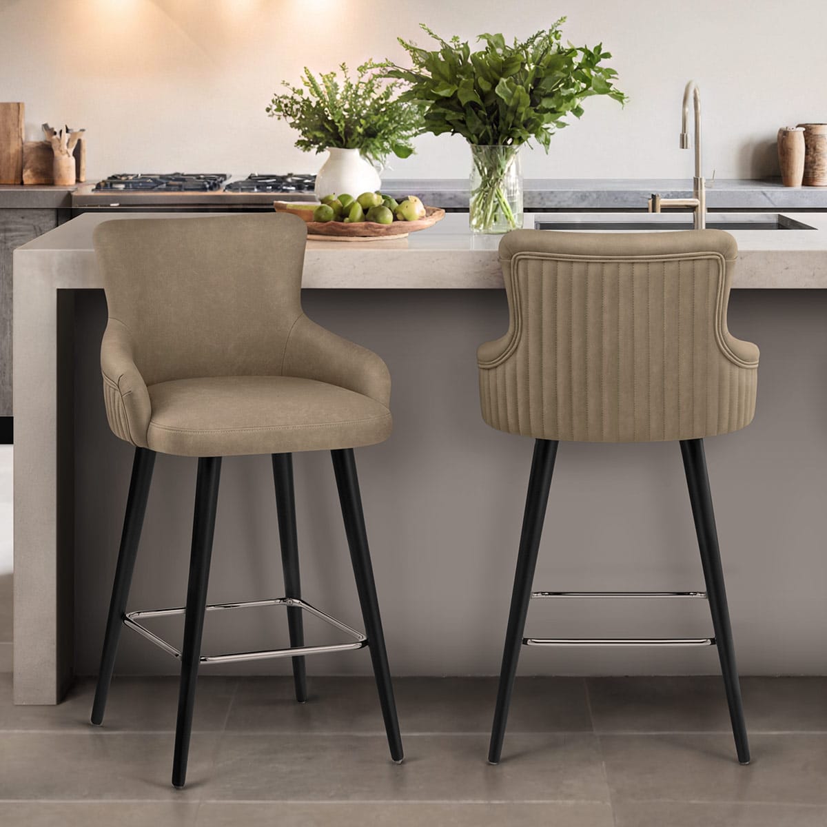 Diablo Bar Stool Brown
