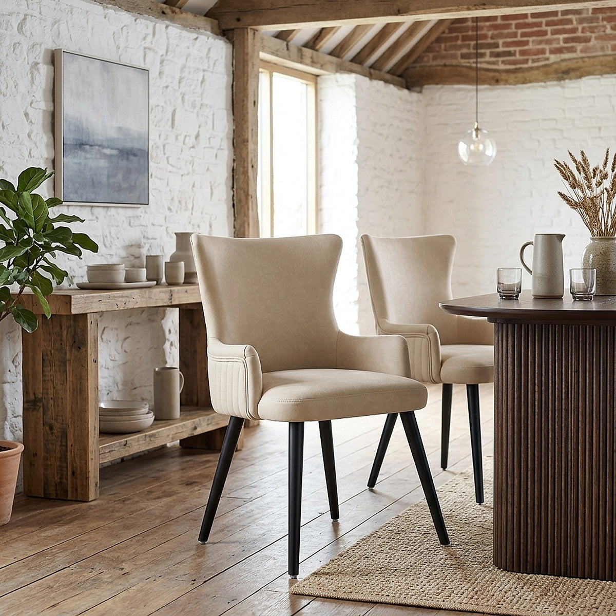 Diablo Dining Chair Beige