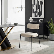 Diana Chair Cream Fabric