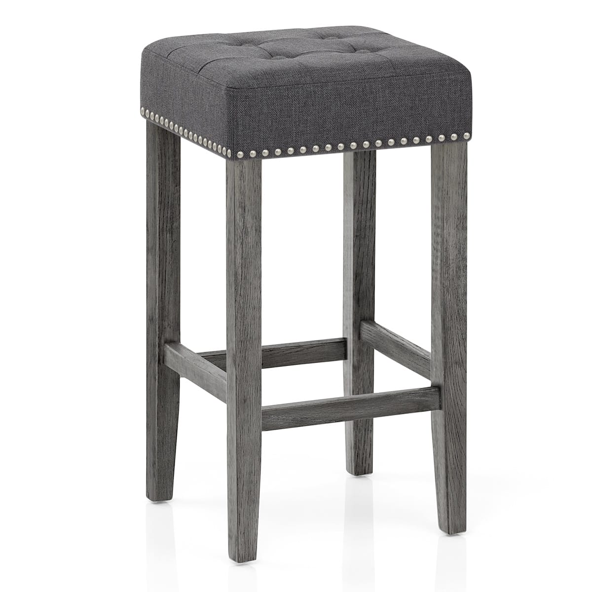 Dove Bar Stool Charcoal Fabric