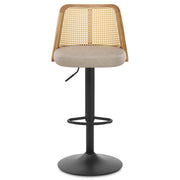 Drew Bar Stool Taupe