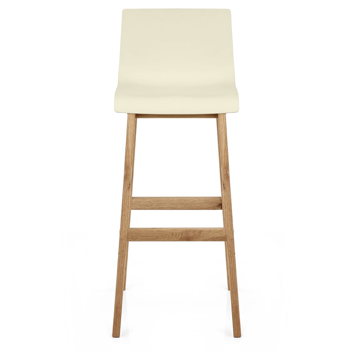 Tabouret de Bar Résine Bois - Drift ABS Crème 