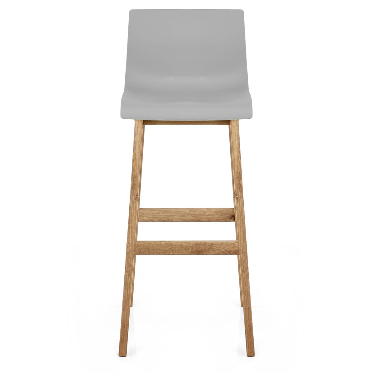 Tabouret de Bar Résine Bois - Drift ABS Gris 
