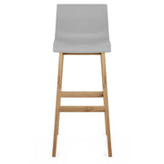 Drift Oak & Light Grey Bar Stool