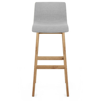 Tabouret de Bar en Tissu - Drift Gris 