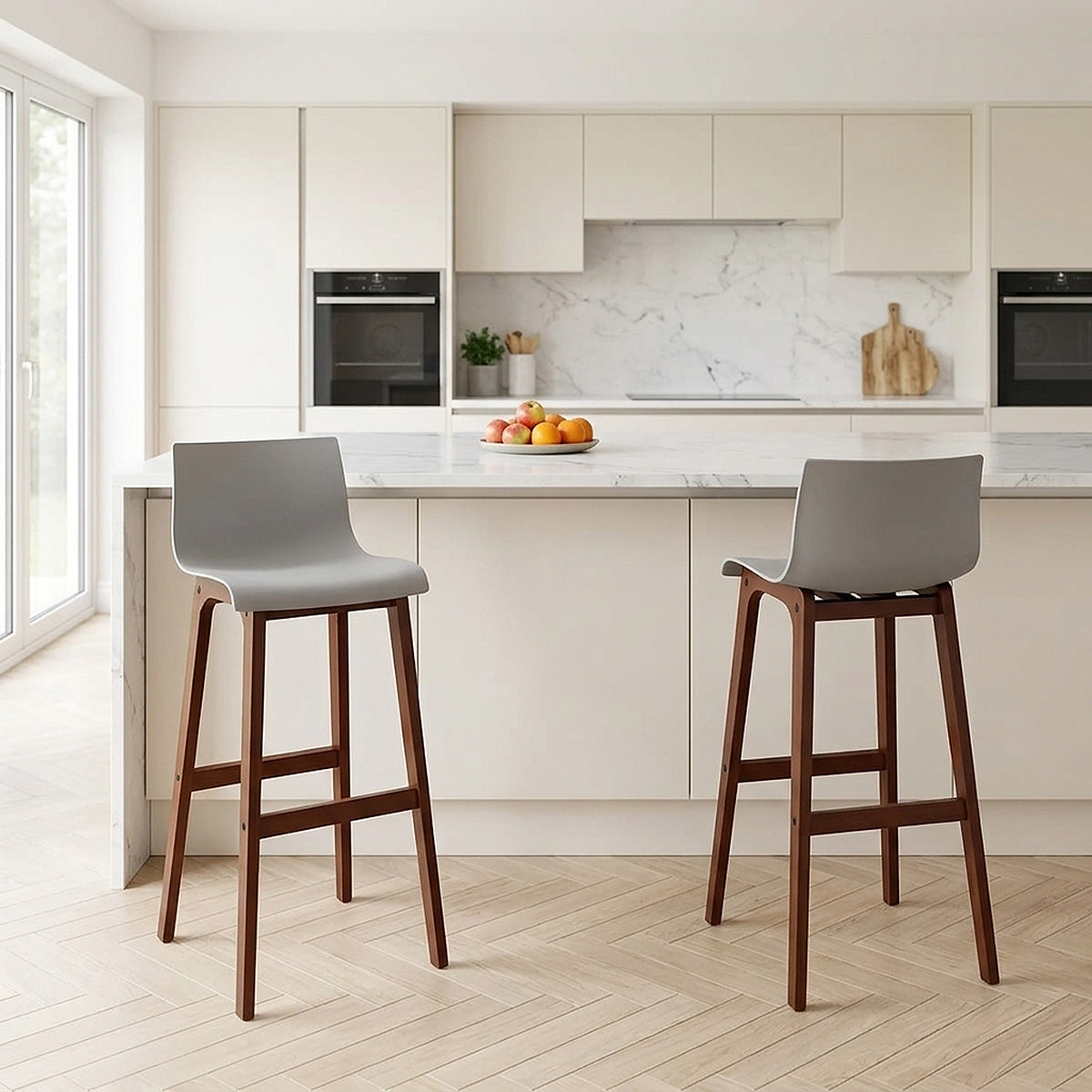 Tabouret de Bar Resine - Drift Gris