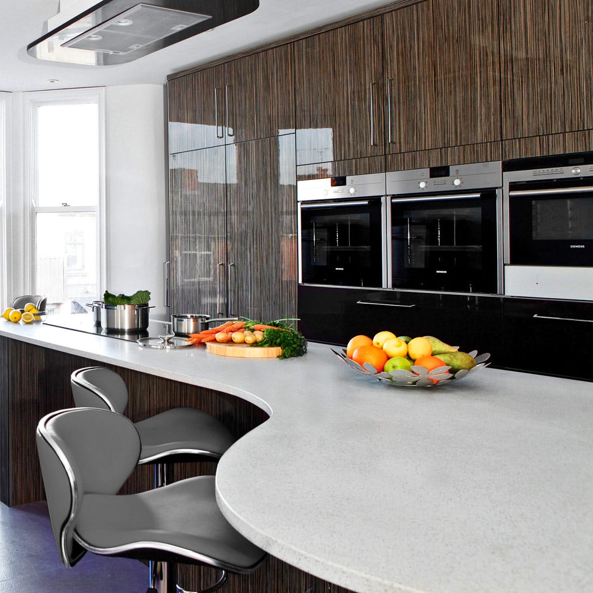 Duo Bar Stool Grey