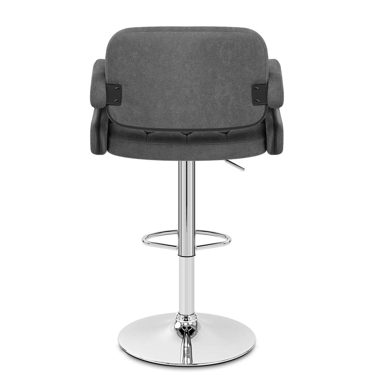 Chaise de Bar Tissu - Encore Gris Foncé