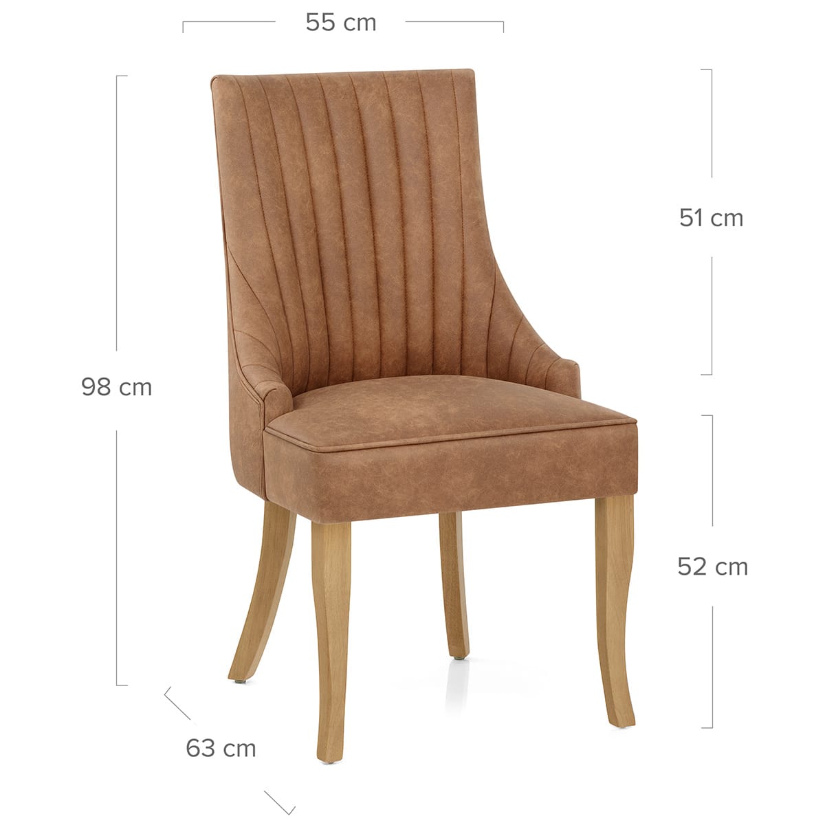 Eton Dining Chair Tan