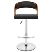 Eve Wooden Bar Stool Black