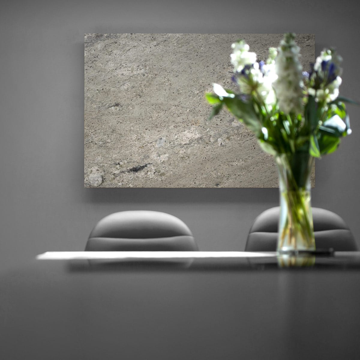 Ferrero Brushed Steel Bar Stool Grey