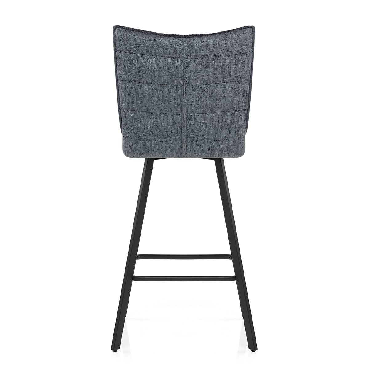 Forte Bar Stool Blue Fabric