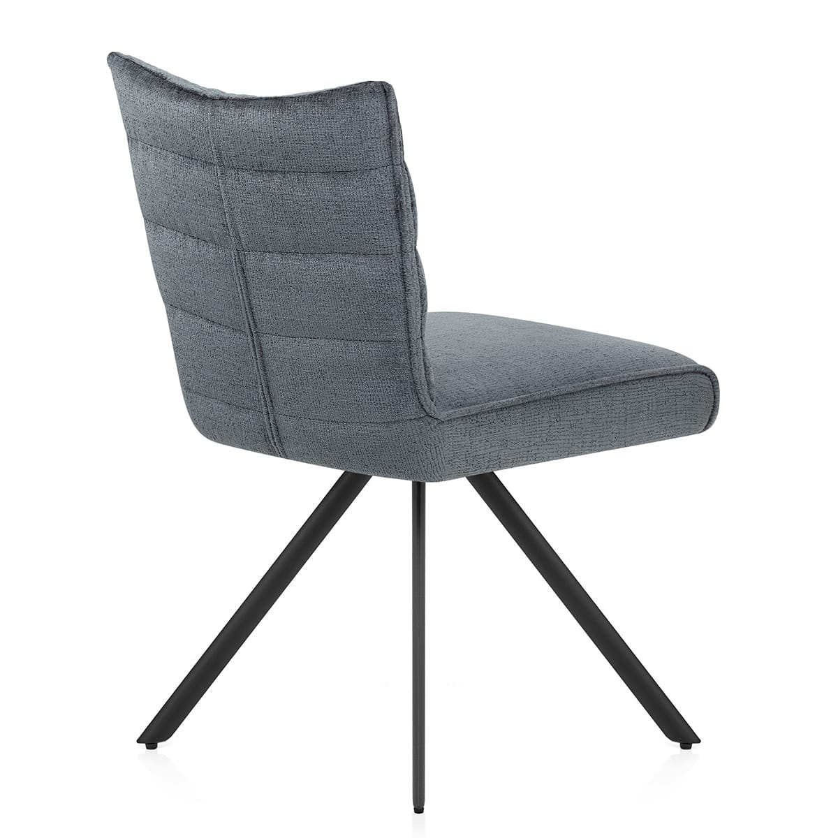 Forte Dining Chair Blue Fabric
