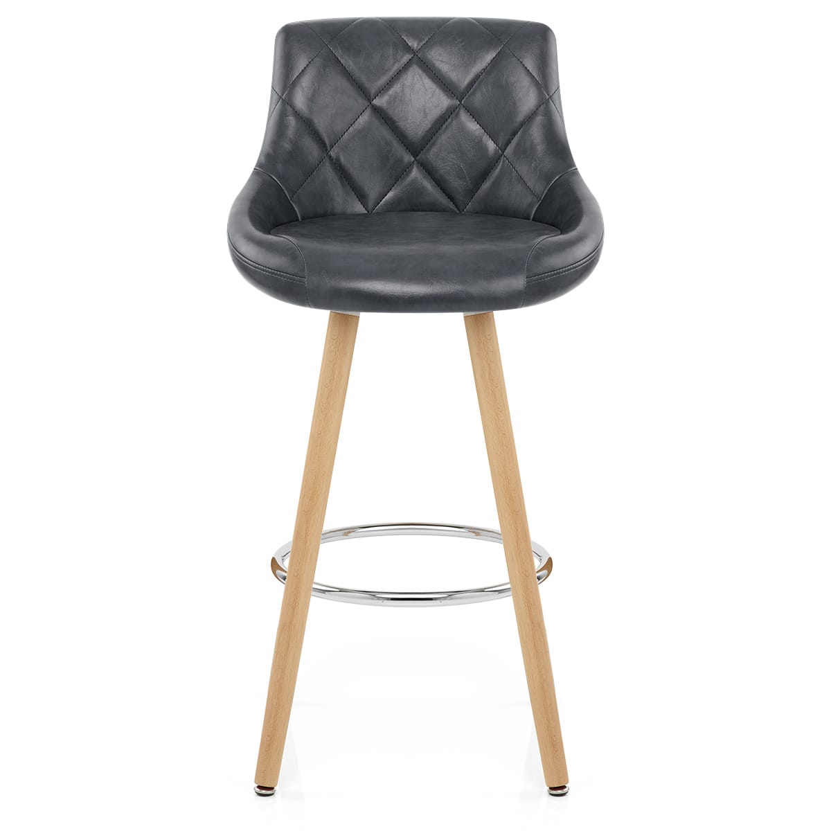 Fuse Wooden Stool Antique Slate